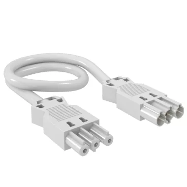 OBO 6108484 VL-3Q2.5 H10 W Hosszabbító Vezeték 3x2,5 mm2 keresztmetszet L=10000mm fehér