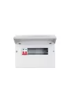 ELMARK fém elosztószekrény 100A-s fkapcsolóval, 8 modul, 303x257x110mm, 240V
