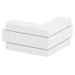   OBO 6112420 GA-AS53100RW Külső Sarok , nem állítható 190x190x100mm hófehér alumínium