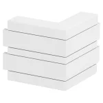   OBO 6112610 GA-AS53165RW Külső Sarok , nem állítható 190x190x165mm hófehér alumínium