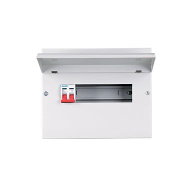 ELMARK fém elosztószekrény 100A-s fkapcsolóval, 12 modul, 375x257x110mm, 240V