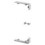  OBO 6113212 GK-KS45-2LGR Toldásponti Takaró Rapid 45-2 130-hoz 133x55x15mm világosszürke Polikarbonát/Akrilnitril-butadién-sztirol