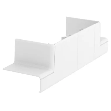 OBO 6113300 GK-TR53130RW T-Elem Adapter Rapid 45-2 kétrekeszeshez 190x52x56mm hófehér Polikarbonát/Akrilnitril-butadién-sztirol