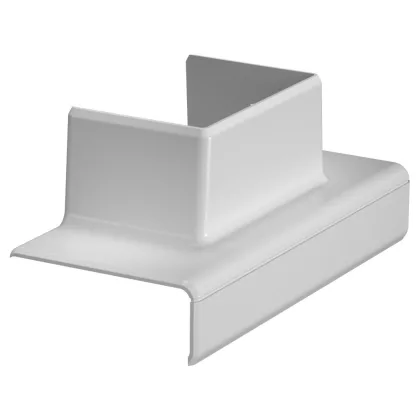   OBO 6113322 GK-TA WDK 2LGR T-Elem Adapter 130 WDK 40060-ra 120x52x56mm világosszürke Polikarbonát/Akrilnitril-butadién-sztirol