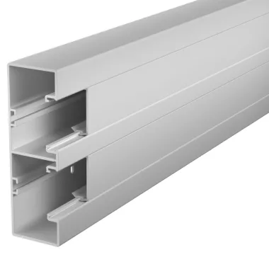 OBO 6113402 GK-53165LGR Parapet Csatorna Rapid 45-2 kétrekeszes 53x165x2000mm világosszürke Polikarbonát/Akrilnitril-butadién-sztirol