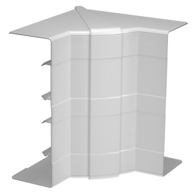 OBO 6113442 GK-IH53165LGR Belső Sarok állítható 175x145x145mm világosszürke Polikarbonát/Akrilnitril-butadién-sztirol