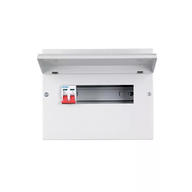 ELMARK fém elosztószekrény 100A-s fkapcsolóval, 16 modul, 447x257x110mm, 240V