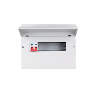 ELMARK fém elosztószekrény 100A-s fkapcsolóval, 16 modul, 447x257x110mm, 240V