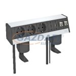  OBO 6116961 DB-MH1B3 D3S2K Deskbox rögzítővel eloxált alumínium
