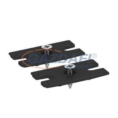 OBO 6116986 DBZ-BSUT Rögzítőkészlet asztal alatti szereléshez fekete