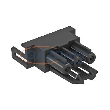 OBO 6117190 BTA-SKS S1 SW Hüvelyrész-Adapter SKS/S dugaszolóaljzathoz fekete poliamid