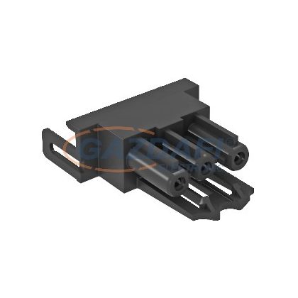   OBO 6117190 BTA-SKS S1 SW Hüvelyrész-Adapter SKS/S dugaszolóaljzathoz fekete poliamid