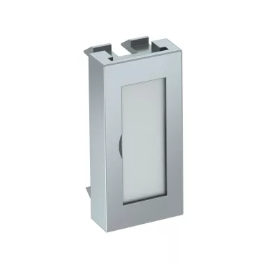 OBO 6117412 ADP-BF AL0.5 Vakfedél 1/2 Modul felirati mezovel 45x22,5mm festett alumínium