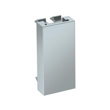 OBO 6117416 ADP-B AL0.5 Vakfedél 1/2 Modul 45x22,5mm festett alumínium
