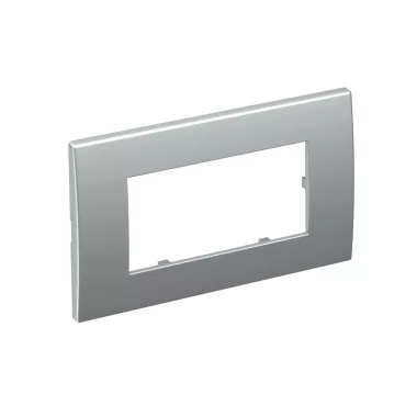 OBO 6119346 AR45-F2 AL Takarókeret Modul 45, 2-részes 84x140mm festett alumínium polikarbo