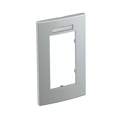 OBO 6119366 AR45-BSF2 AL Takarókeret Modul 45, 2-részes 84x140mm festett alumínium polikar