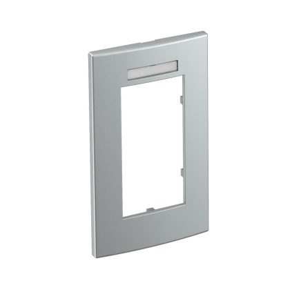   OBO 6119366 AR45-BSF2 AL Takarókeret Modul 45, 2-részes 84x140mm festett alumínium polikarbonát