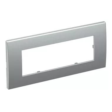 OBO 6119376 AR45-F3 AL Takarókeret Modul 45, 3-részes 84x185mm festett alumínium polikarbo