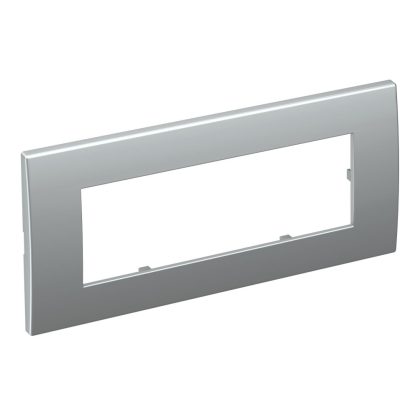 OBO 6119376 AR45-F3 AL Takarókeret Modul 45, 3-részes 84x185mm festett alumínium polikarbo