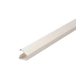   OBO 6150160 WDKMD7CW Minicsatorna Öntapadó Fóliával és zsanéros felsőrész 7x12,5x2000mm krémfehér PVC