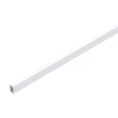 OBO 6150276 WDKMD7RW Minicsatorna Öntapadó Fóliával és zsanéros felsőrész 7x12,5x2000mm hófehér PVC