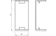 OBO 6152007 WDK HS10020CW Toldásponti Takaróelem 10x20mm krémfehér PVC