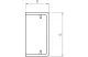 OBO 6153607 WDK HE10030CW Véglezáróelem 10x30mm krémfehér PVC