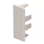 OBO 6153674 WDK HE20050CW Véglezáróelem 20x50mm krémfehér PVC