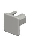 OBO 6158706 WDK HE20020GR Véglezáróelem 20x20mm kőszürke PVC
