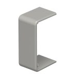   OBO 6158838 WDK HS15030GR Toldásponti Takaróelem 15x30mm kőszürke PVC