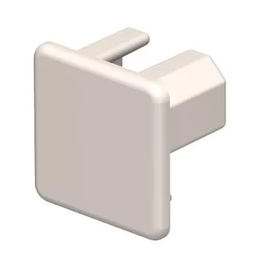 OBO 6162509 WDK HE20020CW Véglezáróelem 20x20mm krémfehér PVC