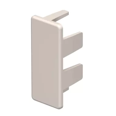 OBO 6162525 WDK HE15040CW Véglezáróelem 15x40mm krémfehér PVC