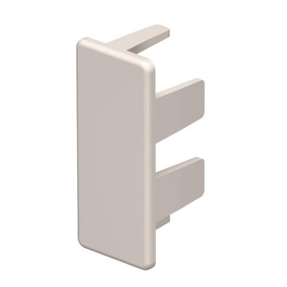   OBO 6162525 WDK HE15040CW Véglezáróelem 15x40mm krémfehér PVC