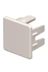 OBO 6162533 WDK HE25025CW Véglezáróelem 25x25mm krémfehér PVC