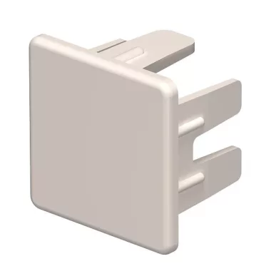 OBO 6162533 WDK HE25025CW Véglezáróelem 25x25mm krémfehér PVC
