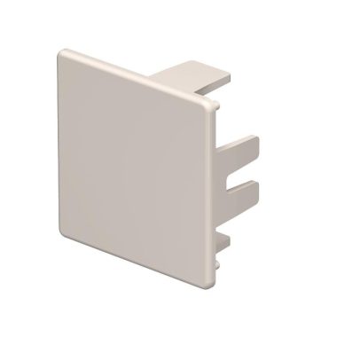 OBO 6162592 WDK HE40040CW Véglezáróelem 40x40mm krémfehér PVC