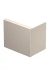OBO 6163041 WDK HE100130CW Véglezáróelem 100x130mm krémfehér PVC