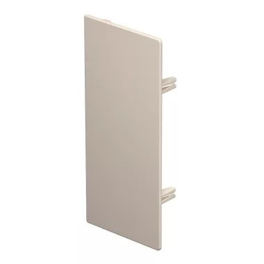 OBO 6163076 WDK HE100230CRW Véglezáróelem 100x230mm krémfehér PVC
