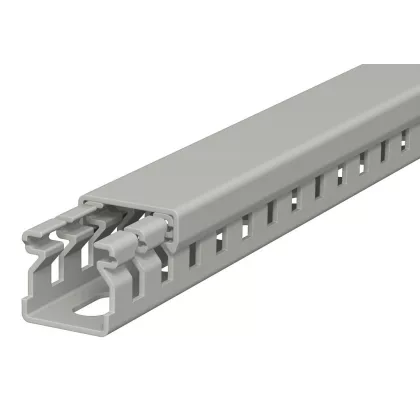OBO 6178001 LK4 15015 Vezetékrendező Csatorna 15x15x2000mm kőszürke PVC OBO 6178001 LK4 15015 Vezetékrendező Csatorna 15x15x2000mm kőszürke PVC