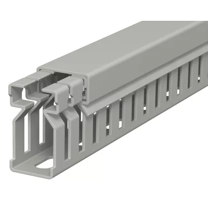 OBO 6178003 LK4 30015 Vezetékrendező Csatorna 30x15x2000mm kőszürke PVC OBO 6178003 LK4 30015 Vezetékrendező Csatorna 30x15x2000mm kőszürke PVC