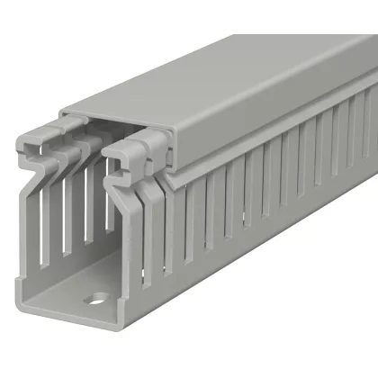 OBO 6178010 LK4 40025 Vezetékrendező Csatorna 40x25x2000mm kőszürke PVC OBO 6178010 LK4 40025 Vezetékrendező Csatorna 40x25x2000mm kőszürke PVC