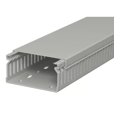 OBO 6178016 LK4 40080 Vezetékrendező Csatorna 40x80x2000mm kőszürke PVC