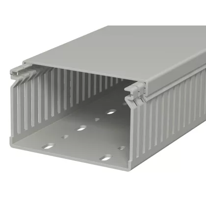 OBO 6178037 LK4 60100 Vezetékrendező Csatorna 60x100x2000mm kőszürke PVC OBO 6178037 LK4 60100 Vezetékrendező Csatorna 60x100x2000mm kőszürke PVC