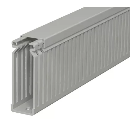 OBO 6178050 LK4 80025 Vezetékrendező Csatorna 80x25x2000mm kőszürke PVC OBO 6178050 LK4 80025 Vezetékrendező Csatorna 80x25x2000mm kőszürke PVC