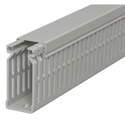 OBO 6178203 LK4 N 60025 Vezetékrendező Csatorna 60x25x2000mm kőszürke PVC OBO 6178203 LK4 N 60025 Vezetékrendező Csatorna 60x25x2000mm kőszürke PVC