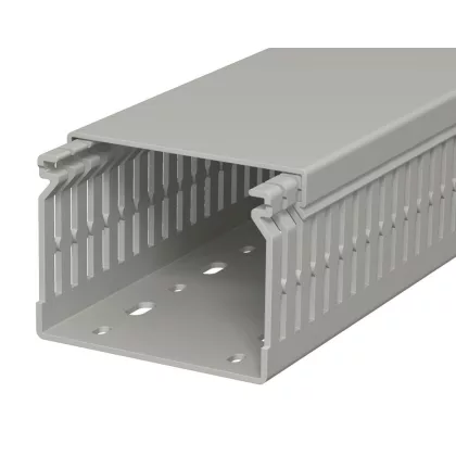 OBO 6178209 LK4 N 60080 Vezetékrendező Csatorna 60x80x2000mm kőszürke PVC OBO 6178209 LK4 N 60080 Vezetékrendező Csatorna 60x80x2000mm kőszürke PVC