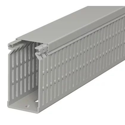   OBO 6178227 LK4 N 80040 Vezetékrendező Csatorna 80x40x2000mm kőszürke PVC