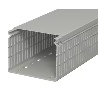 OBO 6178233 LK4 N 80100 Vezetékrendező Csatorna 80x100x2000mm kőszürke PVC