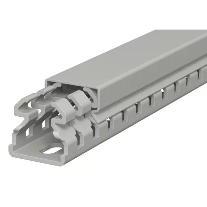 OBO 6178302 LKV 25025 Vezetékrendező Csatorna 25x25x2000mm kőszürke PVC OBO 6178302 LKV 25025 Vezetékrendező Csatorna 25x25x2000mm kőszürke PVC