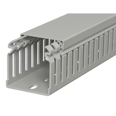 OBO 6178314 LKV 50050 Vezetékrendező Csatorna 50x50x2000mm kőszürke PVC OBO 6178314 LKV 50050 Vezetékrendező Csatorna 50x50x2000mm kőszürke PVC